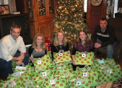 Gross Family with Sweaters for Seniors